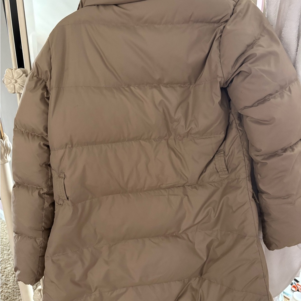 Ralph Lauren Tan Puffer Jacket with belt - Picture 6 of 6
